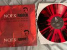 NOFX “Ribbed” 30th Anniversary Red & black Splatter COLOR Vinyl LP Bad Religion