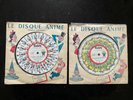LE DISQUE ANIMÉ TEDDY - 2 DISQUES 78 TOURS - MARJOLAINE - DUMOLLET - ENFANTINA