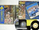 IRON MAIDEN SOMEWHERE IN TIME EMI S33-1003,BRP-1012 JAPAN OBI POSTER 2XLP+7