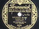 Red Nichols and His Five Pennies, Haunting Blues/Yaaka Hula, Brunswick 6234