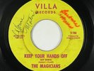 Northern Soul 45 - Magicians - Keep Your Hands Off - Villa - mp3