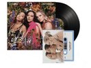 SIGNED. IN HAND  Little Mix - Between Us LP & Blue Cassette With Signed Print