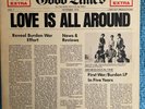War Eric Burdon Love Is All Around Vinyl LP PROMO Record Album 1976 NMINT