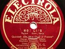 DJANGO REINHARDT Hot Lips HOT CLUB DE FRANCE 1938 RARE Fox-Trot TANZMUSIK 78rpm