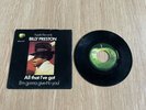 The Beatles Billy Preston Apple 45 ALL THAT I’VE GOT Picture Sleeve 1969