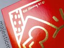 ORIGINAL 1987 KEITH HARING GOLD EMBOSSED ART COVER & VINYL LP NM NEAR MINT RARE