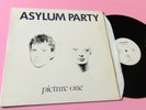 Asylum Party LP Picture One Orig France 1988 NM Coldwave Indie