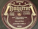 78 RPM - Carter Family, Conqueror 17472 Glory to the Lamb Can The Circle Unbro