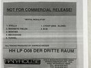 Harthouse  HH LP 008 Der Dritte Raum – Mental Modulator Promo