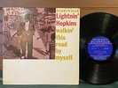 LIGHTNIN' HOPKINS - Walkin' the Road BY Myself D/G Prestige 1st USA 1962 Lp
