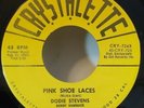 Dodie Stevens  PINK SHOE LACES (ROCK N ROLL 45) #724 PLAYS VG+ TO VG++