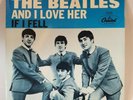 Beatles IF I FELL / AND I LOVE HER (PICTURE SLEEVE ONLY)#5235 CLOSE TO VG++ COPY