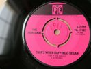 The Montanas 'That's When Happiness Began' RARE 1966 Pye UK Mod Beat 45 HEAR