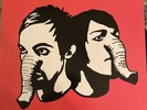Death From Above 1979 Heads Up Vinyl Record Clear White Blob Limited Edition 500