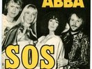 ABBA SOS / Man in the Middle - 45rpm single on Polar Music Records