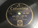 Miss Hue Lee 78 rpm Rose, Rose, I Love You - Columbia DB.2837