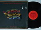 JOHN MCLAUGHLIN AL DI MEOLA Friday Night In San Francisco COLUMBIA LP NM SHRINK