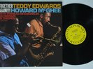 TERRY EDWARDS & HOWARD MCGHEE Together Again CONTEMPORARY OJC-424 LP NM NICE