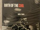 BIRTH OF THE COOL Miles Davis Capitol Records T 762 vynil