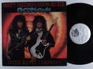 MARTY FRIEDMAN/JASON BECKER Cacophony - Speed Metal Symphony SHRAPNEL LP VG+
