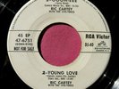 RIC CARTEY - Oooh-eee / Young Love - clean Promo 45 rpm EP - RCA DJ-40