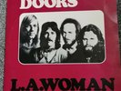 DOORS -L.A. WOMAN 1971 UK VINYL LP ELEKTRA K42090 A1/B1 ROUND CORNERS ROCK
