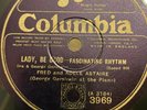 78 Rpm Jazz Fred & Adele Astaire ' Fascinating Rhythm' Columbia EX Copy