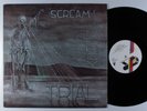TRIAL Scream For Mercy COLOUR EP VG++ belgium with promo letter