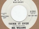 Mel Williams Think It Over Bit Demo B-12365 Soul Northern Motown