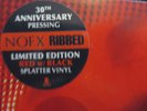 NOFX - Ribbed  Rare Red/Black Splatter 12
