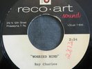 RAY CHARLES: You Don't Know Me Reco-Art Metal Acetate 45 Test Pressing VG