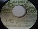Hopeton Crawford ‎– Life Experience VINYL 7