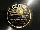 BLUES LUCILLE HEGEMIN BLUE SYNCOS Globe K63 Where My Brown Skins Daddy Gone E