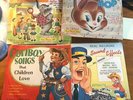 Vintage Children's Peter Pan Record Bunny Hop - Railroad-  Elephant - Cowboy 45
