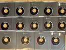BEATLES SET OF 14 STORE STOCK STARLINE & RAINBOW CAPITOL LABEL 45s  1983  NM