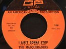 60s Soul 45 THE MASQUERADERS I Ain't Gonna Stop AGP listen
