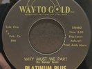 Soul 45 PLATINUM PLUS Why Must We Part / So Simple WAY TO GOLD listen