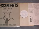 DESCENDENTS Milo Goes To College LP vinyl record 1982 1st Press INSERT Punk KBD