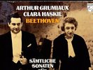 PHILIPS STEREO - HASKIL / GRUMIAUX - BEETHOVEN - VIOLIN SONATAS - 4LP - EX+/NM