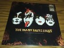 KISS-The Many Faces Of Kiss 2LP Limited Yellow Splatter Vinyl New Factory Sealed
