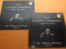Beecham Liszt A Faust Symphony UK Ed1 HMV Stereo ASD 317 & 318 2LPs EX/NM