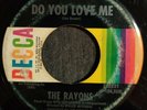 1969 The Rayons - Do You Love Me/I'm Giving Up, Baby - 7