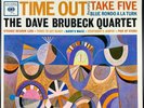 Dave Brubeck Time Out 6-Eye Columbia CS 8192 Vintage 1961 Terre Haute Press TAS
