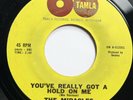 MIRACLES - YOU'VE REALLY GOT A HOLD ON ME / HAPPY LANDING - SOUL 45