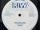 Dancining Time Aisha Ariwa Label VG+ Con 44 Some Clouding Side1&2 See Photos1986