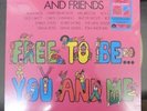Marlo Thomas and Friends Free To Be You and Me LE RSD Pink/Blue Split Vinyl LP