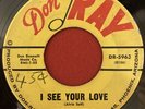 Alvie Self - Young Singer / I See Your Love - Don Ray - RARE DOO WOP 45 HEAR