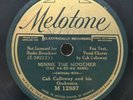 78 RPM Minnie the Moocher Reefer Man Cab Calloway Melotone 12887 A11