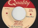 Rockabilly on QUALITY 45 - JOHNNY STARK - Rockin' Billy / Drivin' Me Out Of My..
