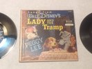 WALT DISNEY'S LADY AND THE TRAMP 2 EP 45RPM 1955 DECCA ED 728 NM ORIGINAL